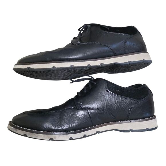 Mens Black Hush Puppies Lace Up main image 6